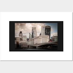 London skyline Posters and Art